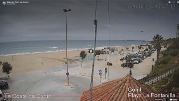 Webcam Playa de la Fontanilla en Conil